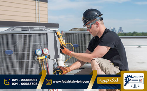 تعمیر کمپرسور داکت اسپلیت